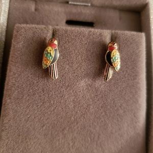 Parrot Stud Earrings